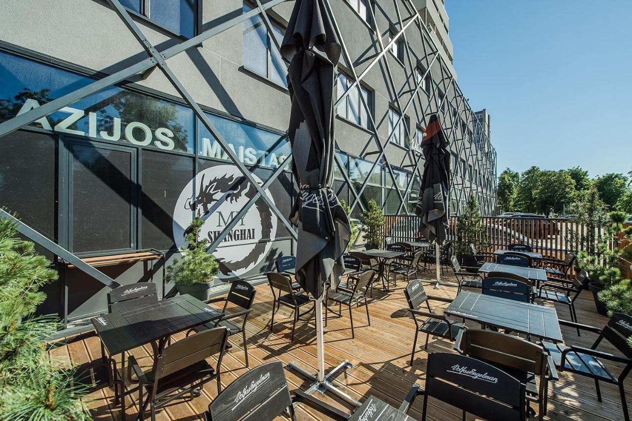Zaliakalnio Terasos Apartamentai Kaunas Eksteriør bilde